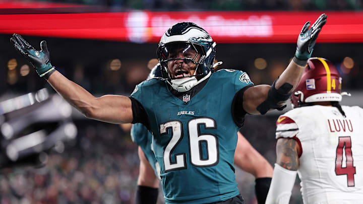 Barkley scored three touchdowns in the NFC championship, leading Philadelphia back to the Super Bowl for the second time in three years.