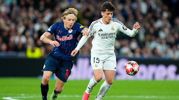 Real Madrid C.F. v FC Salzburg - UEFA Champions League 2024/25 League Phase MD7