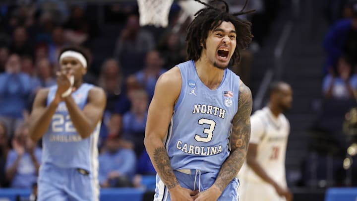 UNC basketball guard Elliot Cadeau UNC basketball guard Elliot Cadeau