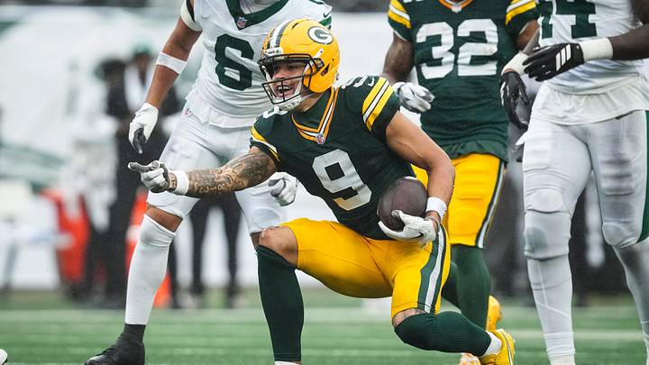 Green Bay Packers wide receiver Christian Watson is a solid prop target in Week 6. Green Bay Packers wide receiver Christian Watson is a solid prop target in Week 6.