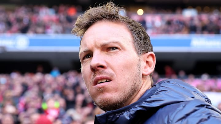 Julian Nagelsmann n'est plus l'entraîneur. Julian Nagelsmann n'est plus l'entraîneur.