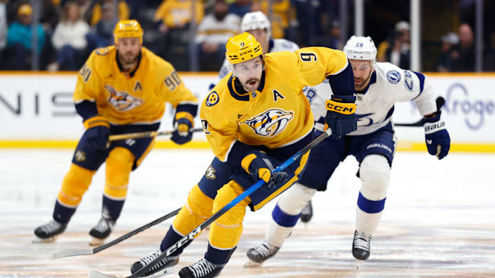 Tampa Bay Lightning v Nashville Predators Tampa Bay Lightning v Nashville Predators