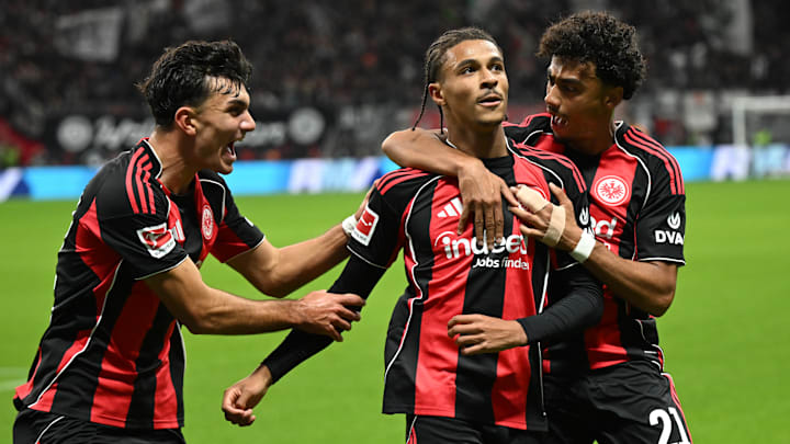 Nathaniel Brown (re.) ist aus der Frankfurter Startelf nicht wegzudenken Nathaniel Brown (re.) ist aus der Frankfurter Startelf nicht wegzudenken