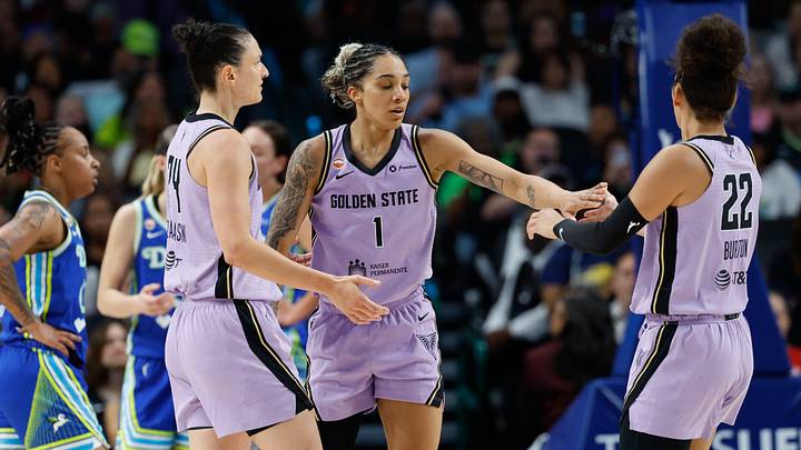 The Golden State Valkyries are favored on Sunday night. The Golden State Valkyries are favored on Sunday night.