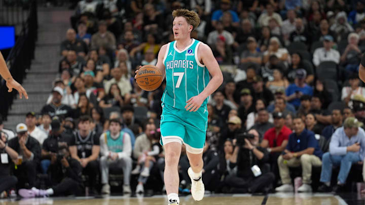 Charlotte Hornets guard Kon Knueppel is a solid prop target on Tuesday night. 