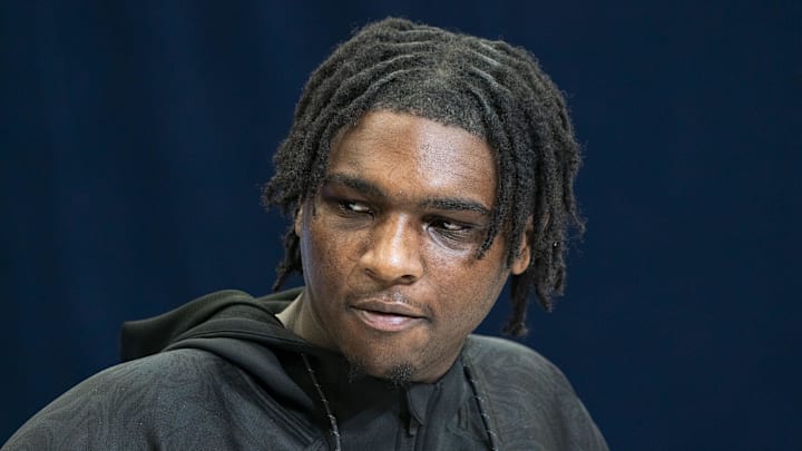 Ward didn't participate in any of the on-field drills at the NFL combine but he clearly is the top quarterback in the draft class.