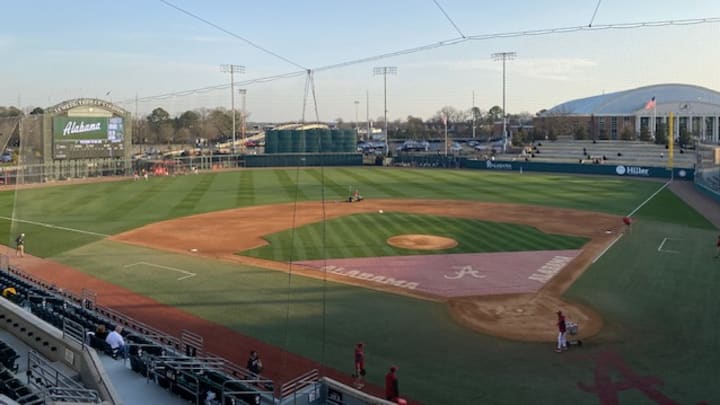 Sewell-Thomas Stadium prior to a game between Presbyterian and Alabama. Sewell-Thomas Stadium prior to a game between Presbyterian and Alabama.