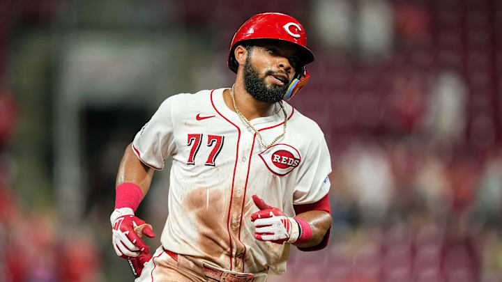 Cincinnati Reds outfielder Rece Hinds