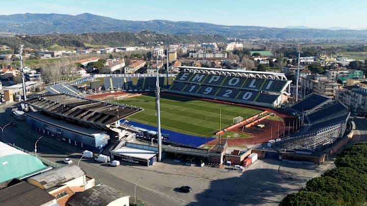 Aerial Views Of Serie A & Serie B 2022-23 Venues