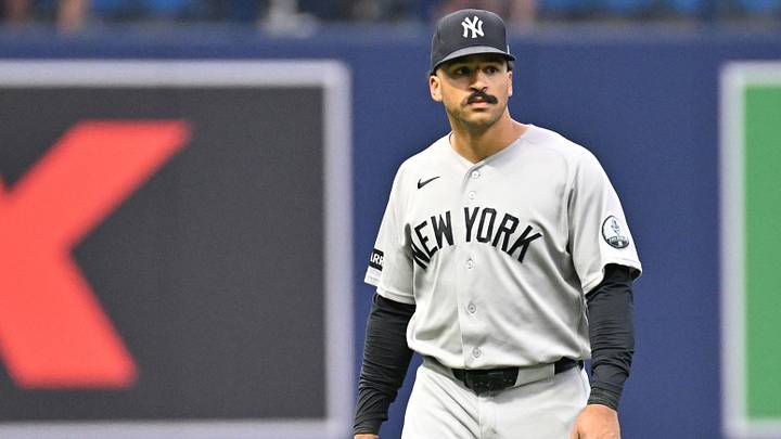 New York Yankees center fielder Trent Grisham has been in a massive slump at the plate, which is the last thing the team needs. New York Yankees center fielder Trent Grisham has been in a massive slump at the plate, which is the last thing the team needs.