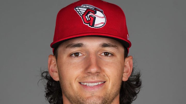 MLB Cleveland Guardians right fielder Chase DeLauter