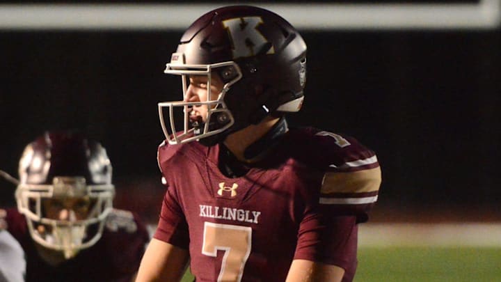 Killingly quarterback Quinn Sumner Killingly quarterback Quinn Sumner