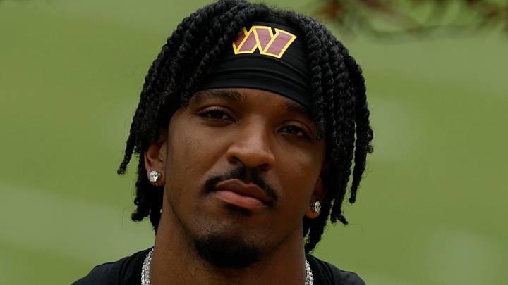 Washington Commanders quarterback Jayden Daniels
