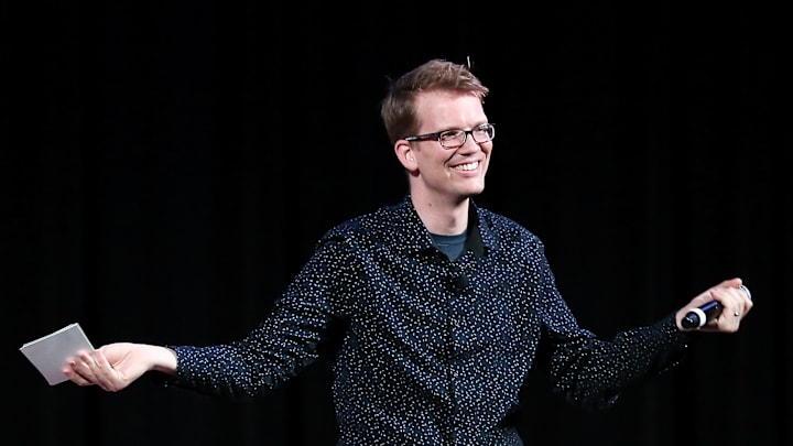 YouTube Personality Hank Green Discusses His New Book "An Absolutely Remarkable Thing"