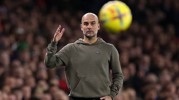Pep Guardiola con el FC Barcelona