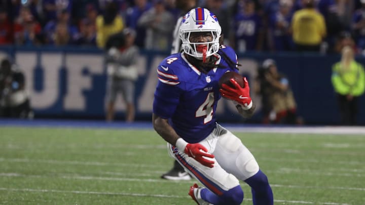 Bills running back James Cook.