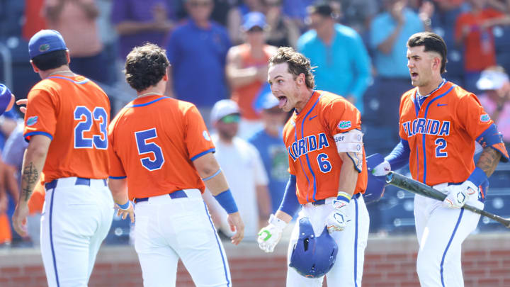 Bobby Boser plated three runs on Saturday as the Florida Gators took the series against Alabama.