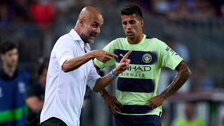 Pep Guardiola and Joao Cancelo had different opinions at Man City Pep Guardiola and Joao Cancelo had different opinions at Man City