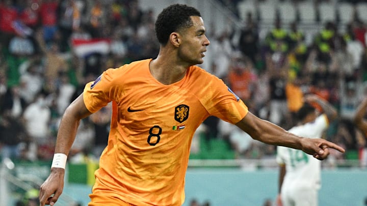 Cody Gakpo scored in his first World Cup match Cody Gakpo scored in his first World Cup match