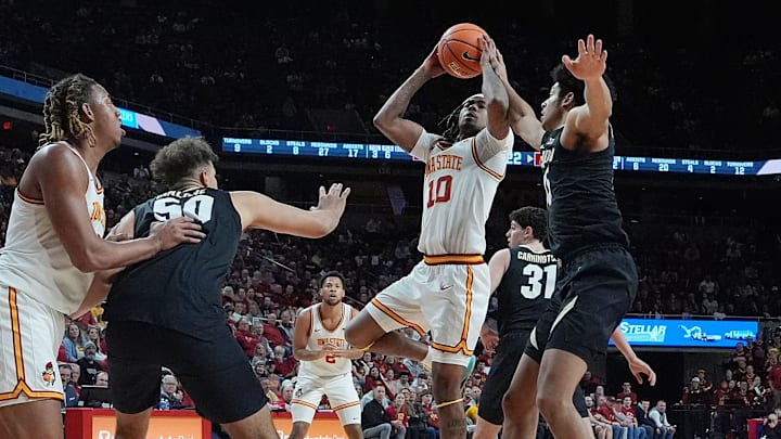 Keshon Gilbert and Curtis Jones will both be out for Saturday's game against Houston for Iowa State. Keshon Gilbert and Curtis Jones will both be out for Saturday's game against Houston for Iowa State.