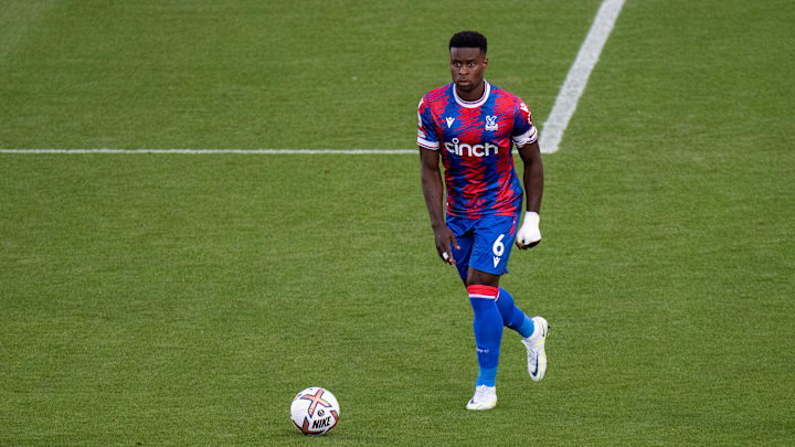 Guehi in action for Crystal Palace