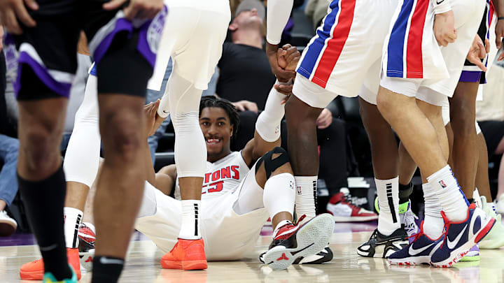Detroit Pistons v Sacramento Kings