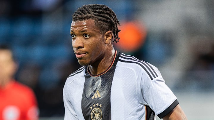 Jessic Ngankam bei der deutschen U21