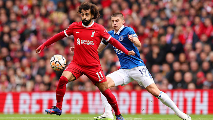 Mohamed Salah und der FC Liverpool stehen derzeit an der Spitze der Premier League