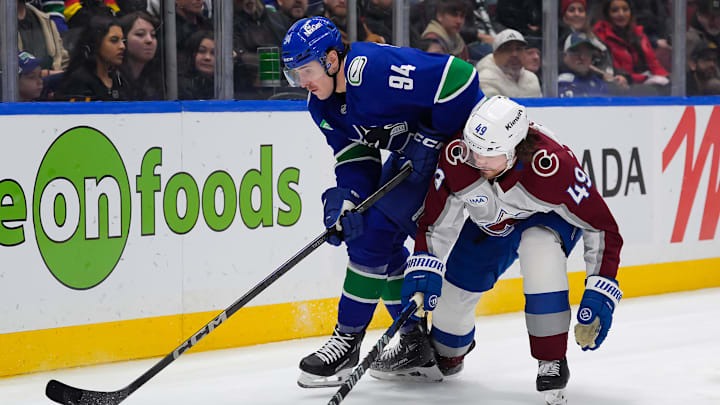 Colorado Avalanche v Vancouver Canucks