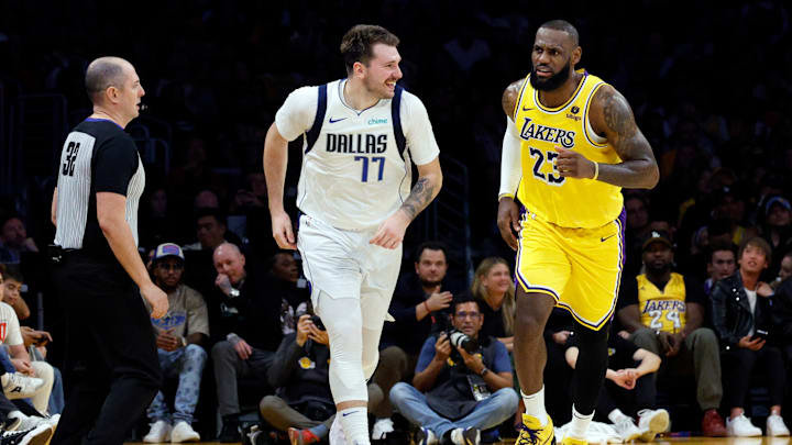 Dallas Mavericks v Los Angeles Lakers