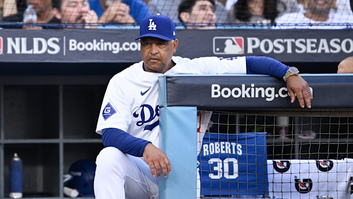Los Angeles Dodgers manager Dave Roberts