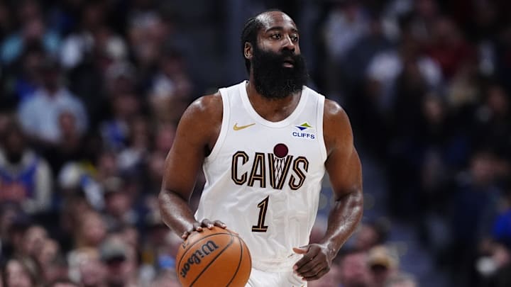 James Harden and the Cavaliers are big home favorites against the Wizards.