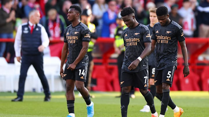 Arsenal bowed out of the title race following their 1-0 defeat to Nottingham Forest