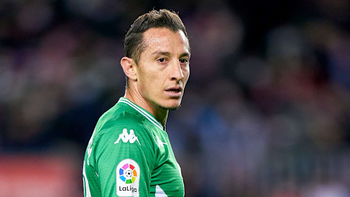 El jugador Andrés Guardado.