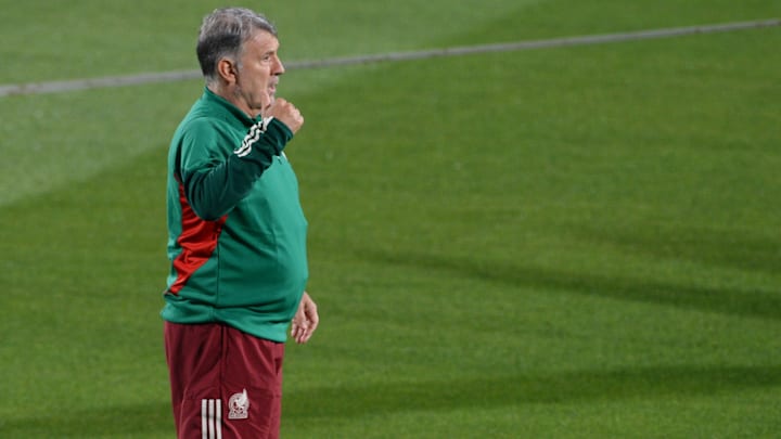 Mexico Training Session - FIFA World Cup Qatar 2022