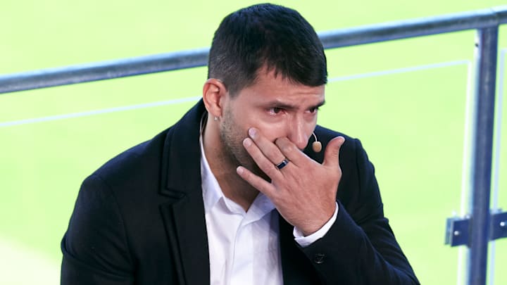 Sergio Aguero manquera terriblement au football 