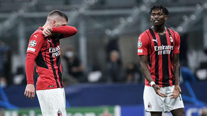 Ante Rebic e Rafael Leao 