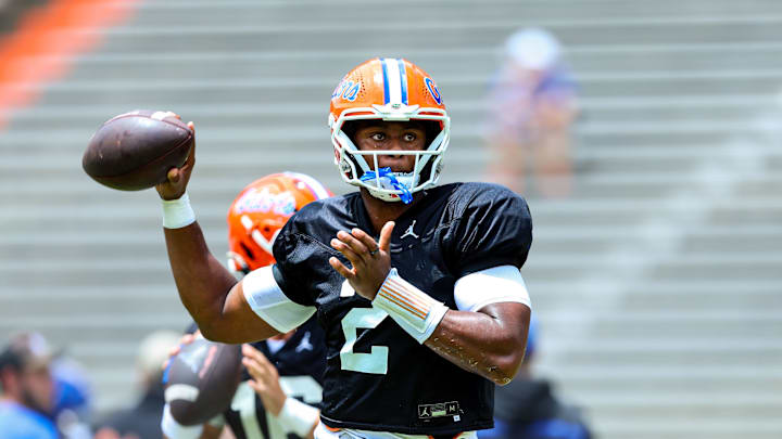 Florida Gators quarterback DJ Lagway is set to make his fifth-straight start and eighth overall of his career. Florida Gators quarterback DJ Lagway is set to make his fifth-straight start and eighth overall of his career.