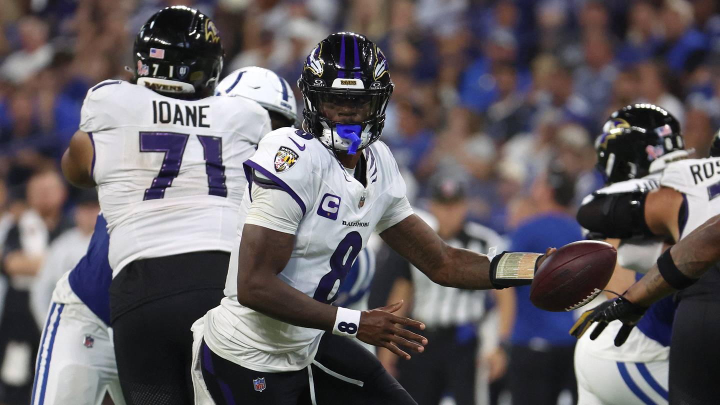 Penalties Present Problems For Ravens New Offensive Line In Week 1 Debut