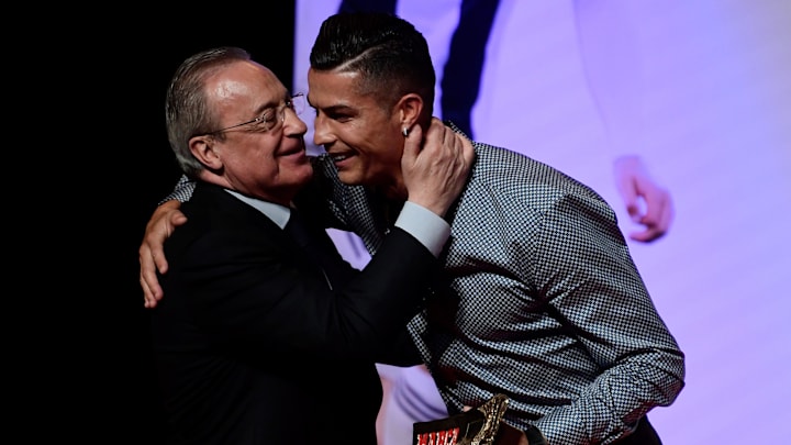 Cristiano Ronaldo y Florentino Pérez Cristiano Ronaldo y Florentino Pérez