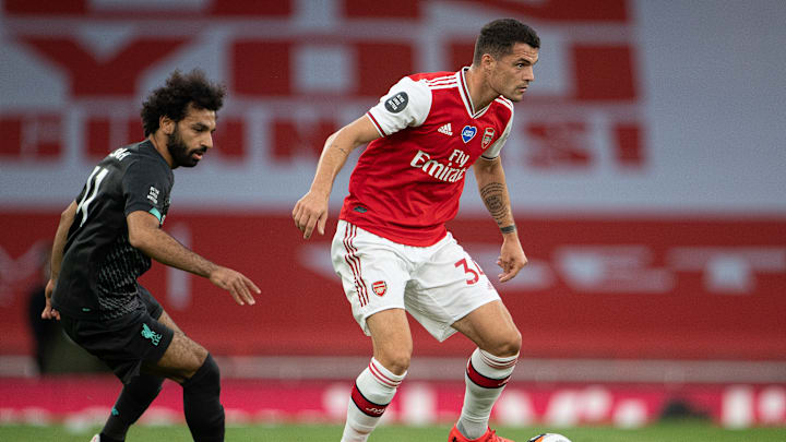 Granit Xhaka, Mohamed Salah