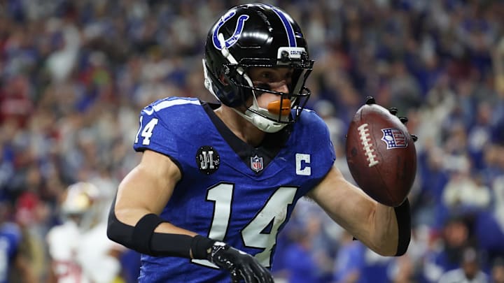 Indianapolis Colts wide receiver Alec Pierce (14) 