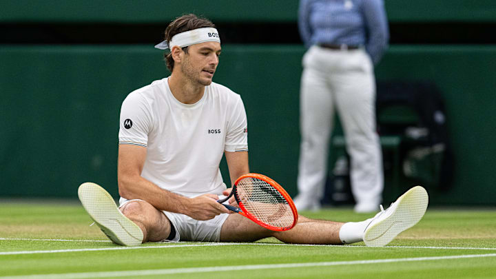 Taylor Fritz left Nike for ASICS due to foot problems. Taylor Fritz left Nike for ASICS due to foot problems.