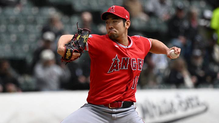 Apr 29, 2026; Chicago, Illinois, USA; Los Angeles Angels pitcher Yusei Kikuchi (16) delivers a pitch against the Chicago White Sox during the first inning at Rate Field. Mandatory Credit: Matt Marton-Imagn Images Apr 29, 2026; Chicago, Illinois, USA; Los Angeles Angels pitcher Yusei Kikuchi (16) delivers a pitch against the Chicago White Sox during the first inning at Rate Field. Mandatory Credit: Matt Marton-Imagn Images