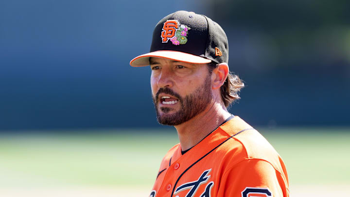 San Francisco Giants manager Tony Vitello. San Francisco Giants manager Tony Vitello.