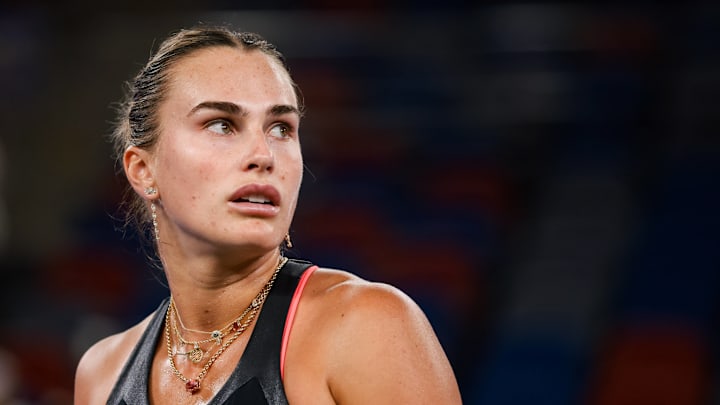 Jessica Pegula beat Aryna Sabalenka in the Wuhan Open semifinals. Jessica Pegula beat Aryna Sabalenka in the Wuhan Open semifinals.