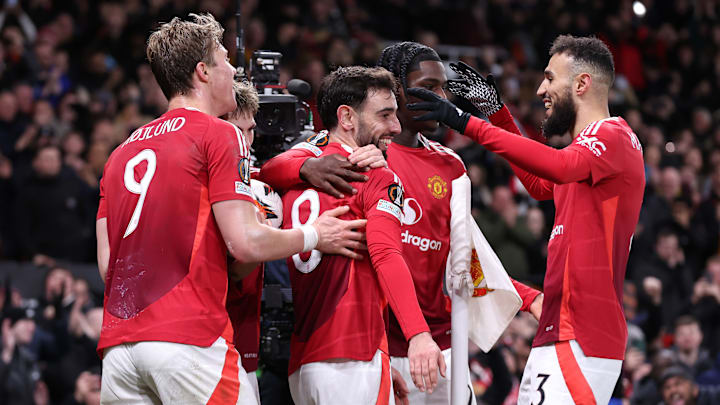 Manchester United v Real Sociedad de Futbol - UEFA Europa League 2024/25 Round of 16 Second Leg