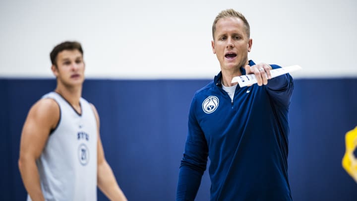 BYU head coach Kevin Young BYU head coach Kevin Young