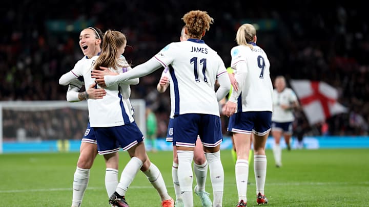 Jess Park scored the winning goal in England's narrow victory Jess Park scored the winning goal in England's narrow victory
