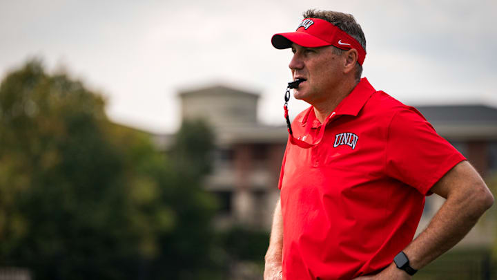 UNLV head coach Dan Mullen